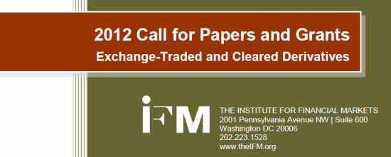 IFM - Finance / Economics: Call for Papers & Research Grants